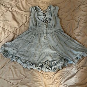 Urban outfitters ruffle romper